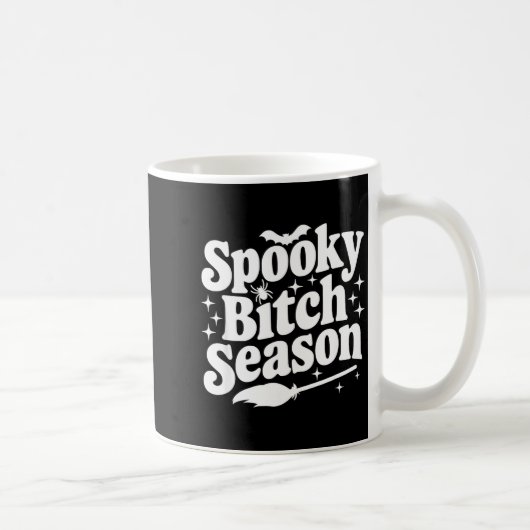 Soky Season Retro Halloween Witch Quote Saying Gif Kaffeetasse (Rechts)