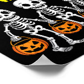 Soky Skeleton Down Syndrome Awareness Extra Chromo Poster (Ecke)