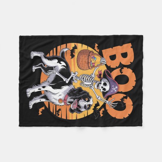 Soky Springer Costume English Springer Spaniel Hal Fleecedecke (Vorderseite (Horizontal))