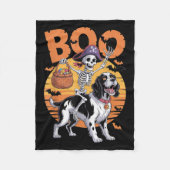 Soky Springer Costume English Springer Spaniel Hal Fleecedecke (Vorderseite)