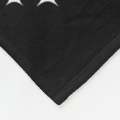 Soky Vibes Ghost Retro Groovy Halloween Women Girl Fleecedecke (Ecke)