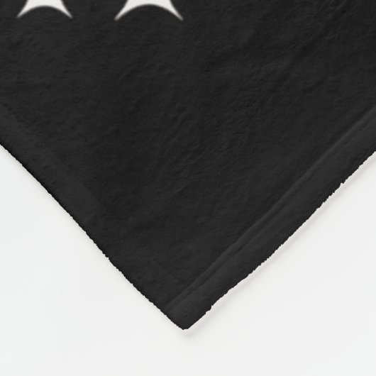 Soky Vibes Ghost Retro Groovy Halloween Women Girl Fleecedecke (Ecke)