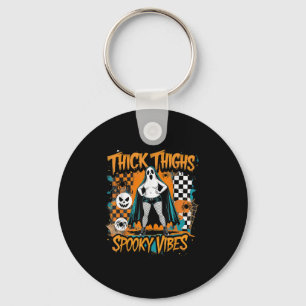 Soky Vibes Thick Thighties Niedlich Ghost Spaß Schlüsselanhänger