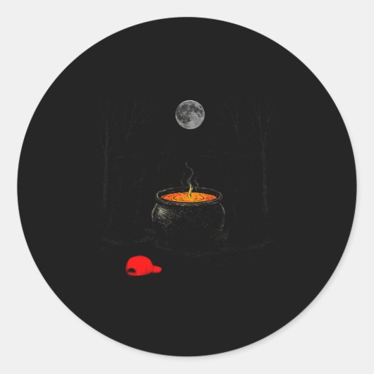 Soky Witch Halloween Feminist Women Rights Against Runder Aufkleber (Vorderseite)