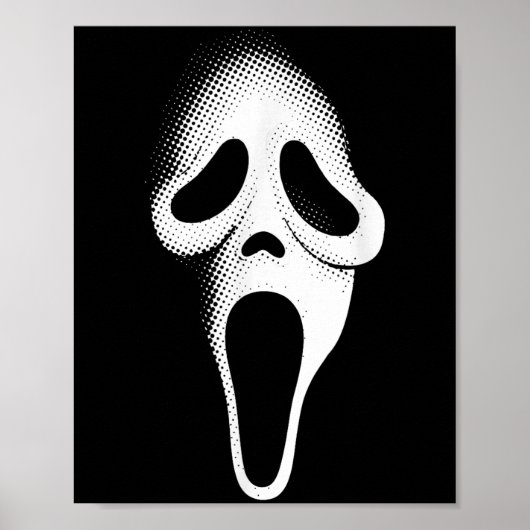 Soky Y Ghost Face Horror Party Maskenumfrage Koste Poster (Vorne)