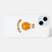 Sol Brillo Sola iPhone Case – Inspirational Logo P (Rückseite (Horizontal))