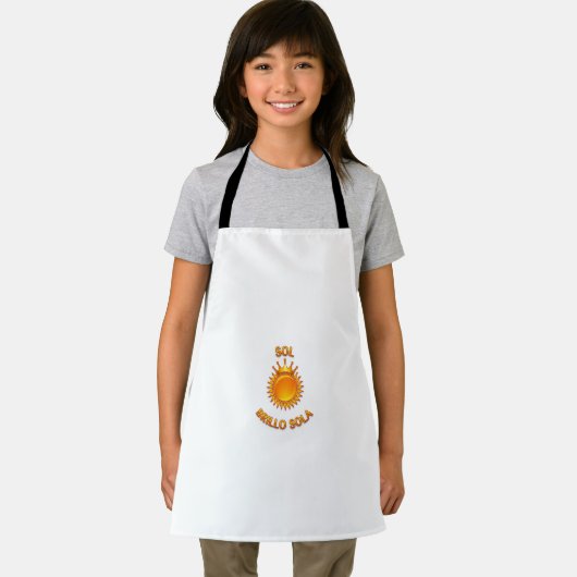 Sol Brillo Sola Logo Apron – Stylish Kitchen & Coo Schürze (Insitu)