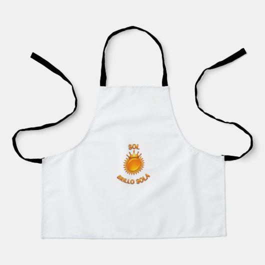 Sol Brillo Sola Logo Apron – Stylish Kitchen & Coo Schürze (Vorderseite)