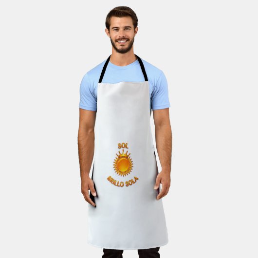 Sol Brillo Sola Logo Apron – Stylish Kitchen & Coo Schürze (Getragen)