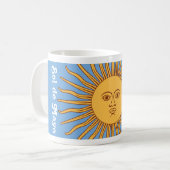 Sol de Mayo / Argentinien Kaffeetasse (Vorderseite Links)