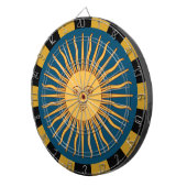 Sol De Mayo Dartboard & Flag Dartboard / Game-Boar Dartscheibe (Vorderseite rechts)