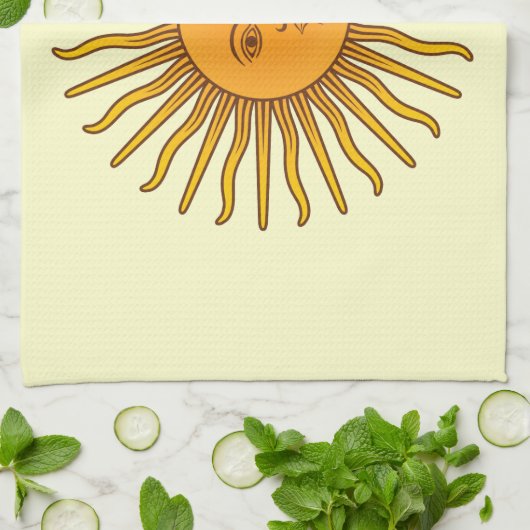 Sol de Mayo Handtuch (Gefaltet)