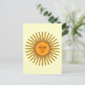 Sol de Mayo Postkarte (Stehend Vorderseite)