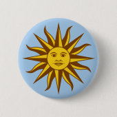 Sol de Mayo - URUGUAY Button (Vorderseite)