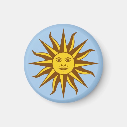 Sol de Mayo - URUGUAY Magnet (Vorne)