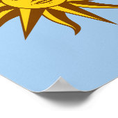 Sol de Mayo - URUGUAY Poster (Ecke)