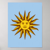 Sol de Mayo - URUGUAY Poster (Vorne)