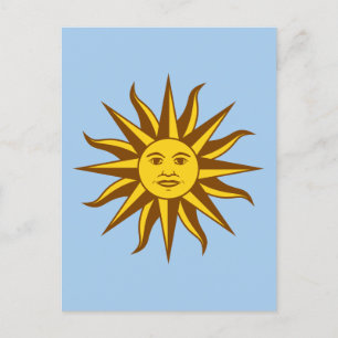 Sol de Mayo - URUGUAY Postkarte