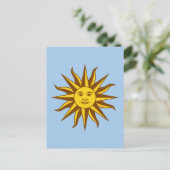 Sol de Mayo - URUGUAY Postkarte (Stehend Vorderseite)
