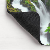 Sol Duc Falls in Olympic National Park in Mousepad (Ecke)