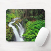Sol Duc Falls in Olympic National Park in Mousepad (Mit Mouse)