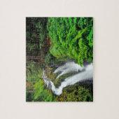 Sol Duc Falls in Olympic National Park in Puzzle (Vertikal)