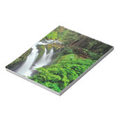 Sol Duc Falls in Olympic National Park Notizblock (Rotiert)