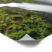 Sol Duc Falls in Olympic National Park Poster (Ecke)