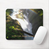 Sol Duc Falls Mouse Pad Mousepad (Mit Mouse)
