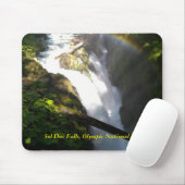 Sol Duc Falls Mouse Pad Mousepad (Mit Mouse)