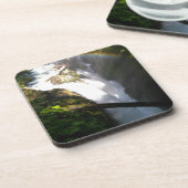 Sol Duc Falls Olympic National Square Tile Untersetzer (Linke Seite)