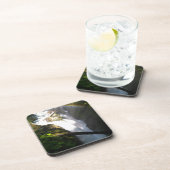 Sol Duc Falls Olympic National Square Tile Untersetzer (Rechte Seite)