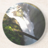 Sol Duc Falls Olympic National Square Tile Untersetzer (Vorne)