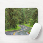 Sol Duc River Road durch Wald Mousepad (Mit Mouse)