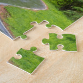 Sol Duc River Road durch Wald Puzzle (Seite)