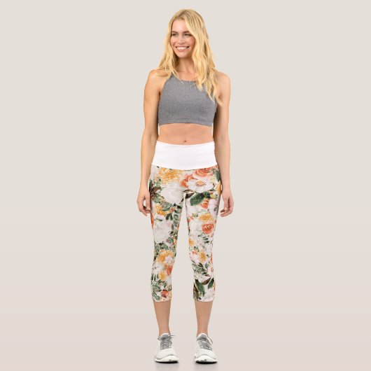 Sol Flower Sun Capri Leggings (Vorderseite)