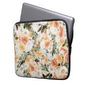Sol Flower Sun Laptopschutzhülle (Vorderseite Links)