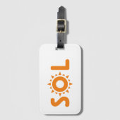 Sol Gepäckanhänger (Vorderseite Vertikal)