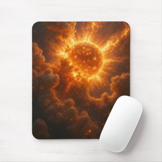Sol Incandescente Mousepad (Mit Mouse)