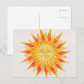 Sol Postcard Postkarte (Vorne/Hinten)