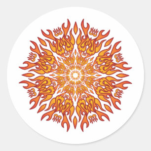 Sol Runder Aufkleber