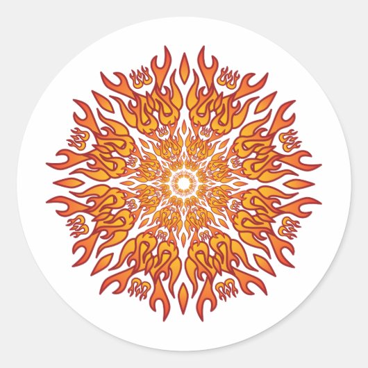 Sol Runder Aufkleber (Vorderseite)