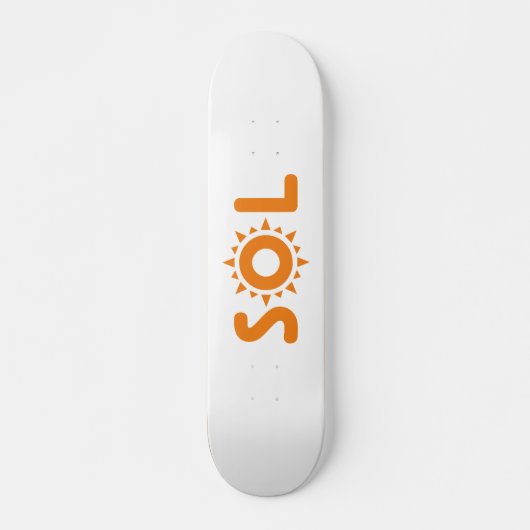 Sol Skateboard (Vorne)