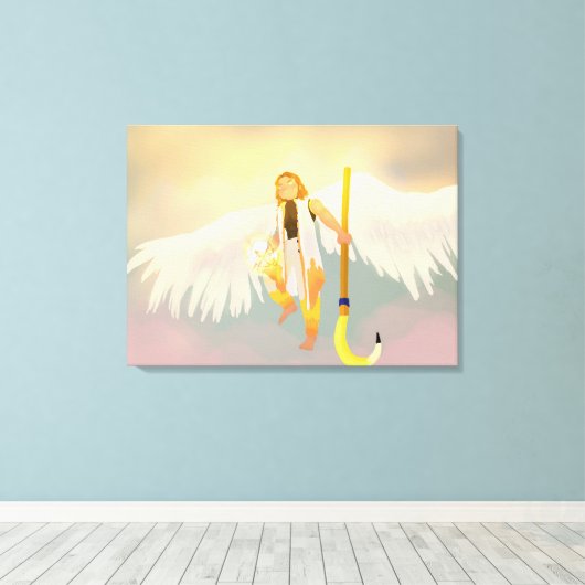 Sol sun god leinwanddruck (Insitu (Holzboden))