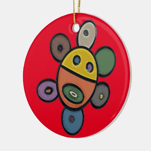 Sol Taino Circle Ornament (Links)