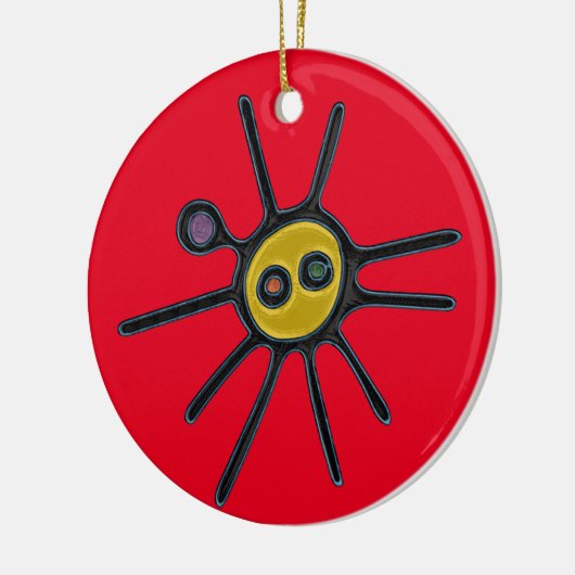 Sol Taino Circle Ornament (Links)