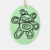 Sol Taíno de Jayuya Keramikornament (Rechts)