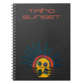 Sol Taino Sunset Notizblock (Vorderseite)