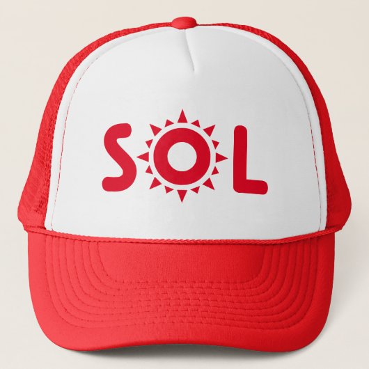 Sol Truckerkappe (Vorderseite)