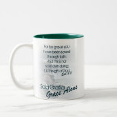 Sola Gratia/Anmut allein Zweifarbige Tasse (Links)